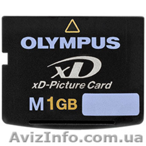 Карта памяти Olımpus XD-Picture card,M 1 gb - <ro>Изображение</ro><ru>Изображение</ru> #1, <ru>Объявление</ru> #29778