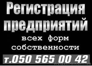регистрация предпринимателей и предприятий всех форм собственности; в Донецке - <ro>Изображение</ro><ru>Изображение</ru> #3, <ru>Объявление</ru> #229528