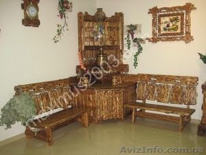  Деревянная мебель под старину для кафе, баров и ресторанов  - <ro>Изображение</ro><ru>Изображение</ru> #1, <ru>Объявление</ru> #323998