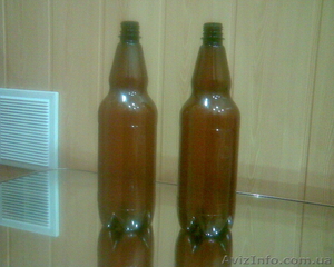 Пластиковая литровая пивная бутылка коричневая 37г - <ro>Изображение</ro><ru>Изображение</ru> #1, <ru>Объявление</ru> #315465