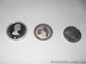 Серебряные монеты. - <ro>Изображение</ro><ru>Изображение</ru> #1, <ru>Объявление</ru> #363907