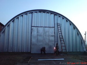 Ангары бескаркасные от 500 грн.м2