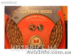 Продам акустический кабель monster cable ultra 600 - <ro>Изображение</ro><ru>Изображение</ru> #1, <ru>Объявление</ru> #597311