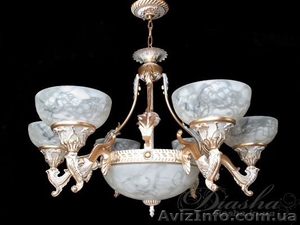 Люстра в античном стиле 5514/6+3