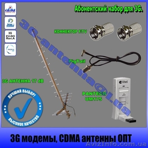 Оборудование для подключения к интернету на базе модема Pantech