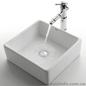 Керамический умывальник KRAUS