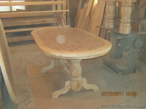 Стол обеденный деревянный купить - <ro>Изображение</ro><ru>Изображение</ru> #10, <ru>Объявление</ru> #673454