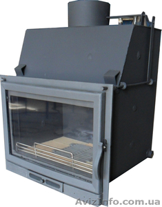 камины с греющим контуром- водяная рубашка Торнадо,  Украина