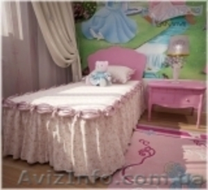 Кровать для девочки от 3х лет "Lilu", LANAMI - <ro>Изображение</ro><ru>Изображение</ru> #4, <ru>Объявление</ru> #734473