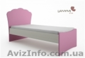 Кровать для девочки от 3х лет "Lilu", LANAMI - <ro>Изображение</ro><ru>Изображение</ru> #1, <ru>Объявление</ru> #734473