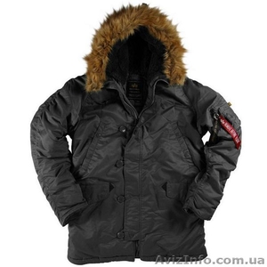 Мужские зимние куртки Alpha Industries (США) - <ro>Изображение</ro><ru>Изображение</ru> #2, <ru>Объявление</ru> #736095