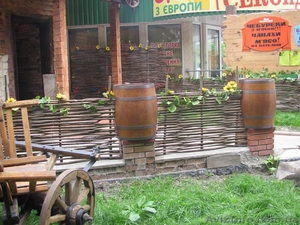 Украинский тын,  плетень