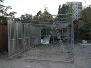 Металлический нержавеющий гараж ангар в Донецке и области, изготовление на заказ - <ro>Изображение</ro><ru>Изображение</ru> #2, <ru>Объявление</ru> #769155