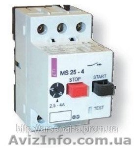 Автоматические выключатели для защиты двигателей MS (ETI)  - <ro>Изображение</ro><ru>Изображение</ru> #1, <ru>Объявление</ru> #784274