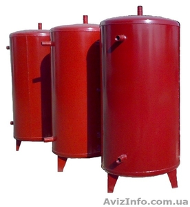 Буферная емкость 1000л с одним змеевиком 