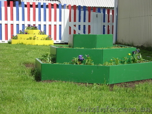 Клумба альпийская