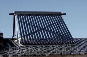 Установка солнечных коллекторов. Винница.