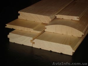 Вагонка,  брус оцилиндрованный ,  блок – хаус
