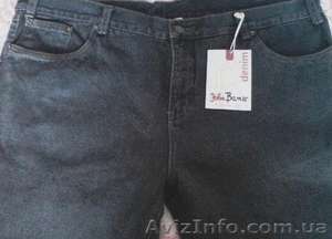 Новые джинсы мужские большого размера, цвет черный камень - <ro>Изображение</ro><ru>Изображение</ru> #1, <ru>Объявление</ru> #866259