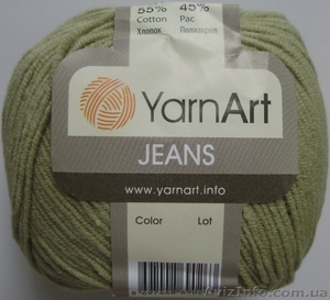Пряжа хлопок Jeans от Yarn Art  - <ro>Изображение</ro><ru>Изображение</ru> #1, <ru>Объявление</ru> #908147