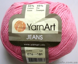 Пряжа хлопок Jeans от Yarn Art  - <ro>Изображение</ro><ru>Изображение</ru> #5, <ru>Объявление</ru> #908147