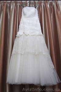 Очень красивое свадебное платье цвета айвори - <ro>Изображение</ro><ru>Изображение</ru> #3, <ru>Объявление</ru> #930768