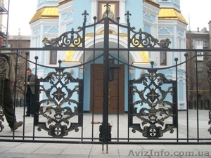 Ограждения из художественного литья.