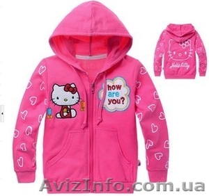 Детская кофта от бренда Hello Kitty для девочек - <ro>Изображение</ro><ru>Изображение</ru> #3, <ru>Объявление</ru> #975747
