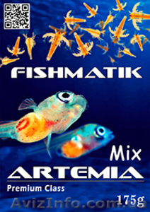 Смесь соли и яиц артемии Fishmatik Premium class 175 г - <ro>Изображение</ro><ru>Изображение</ru> #1, <ru>Объявление</ru> #990511