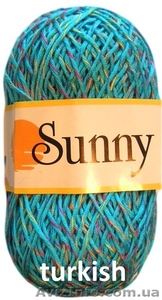 Пряжа Sunny меланж для вязания летних нарядов - <ro>Изображение</ro><ru>Изображение</ru> #4, <ru>Объявление</ru> #908143