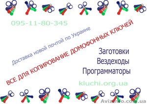 Продам заготовки домофонных ключей 2014