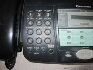   Продам Факс Panasonic KX-FT908UA на термобумаге с автоответчиком. Б/У. - <ro>Изображение</ro><ru>Изображение</ru> #1, <ru>Объявление</ru> #1029562
