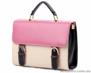Женская сумка-портфель на ремне в 5-ти карамельных тонах. Актуальный  ретро-стил - <ro>Изображение</ro><ru>Изображение</ru> #1, <ru>Объявление</ru> #1034335