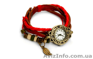 Женские часы-браслет с кварцевым механизмом  в  6-ти  цветовых вариантах. - <ro>Изображение</ro><ru>Изображение</ru> #1, <ru>Объявление</ru> #1062664