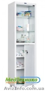 Шкаф медицинский металлический MD 1 (1650/SG)