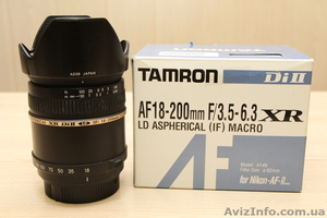 Продается объектив Tamron 18-200 - <ro>Изображение</ro><ru>Изображение</ru> #3, <ru>Объявление</ru> #1075487