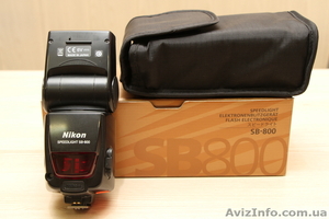 Продается фотовспышка Nikon SB 800 - <ro>Изображение</ro><ru>Изображение</ru> #1, <ru>Объявление</ru> #1075463