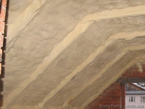 Утепление чердака ППУ,  Утепление мансарды пенополиуретаном