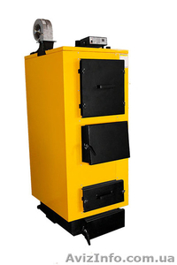 Котел на твердом топливе, длительного горения Kronas-K Unic 17 кВт.