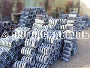 Пружина грохота ГИТ,  ГИЛ,  ГИСЛ,  ГИСТ;  Пружина дробилки СМД