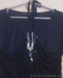 Блуза с драпировкой, размер 42-44 - <ro>Изображение</ro><ru>Изображение</ru> #2, <ru>Объявление</ru> #1373394