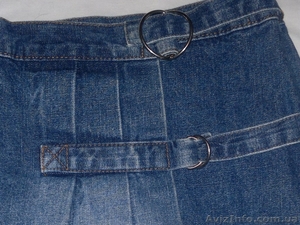 Юбка джинсовая с запАхом, р-р 42-44 - <ro>Изображение</ro><ru>Изображение</ru> #2, <ru>Объявление</ru> #1373377