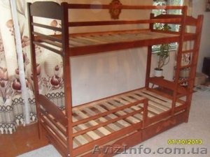 Двухярусная кровать деревьянная новая . - <ro>Изображение</ro><ru>Изображение</ru> #6, <ru>Объявление</ru> #544658