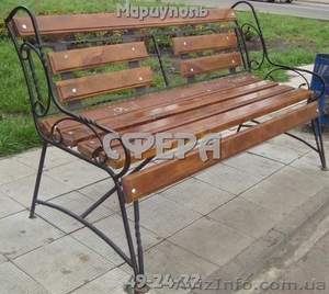 Кованые лавочки, скамейки для сада, кованые изделия от производителя. - <ro>Изображение</ro><ru>Изображение</ru> #1, <ru>Объявление</ru> #865569
