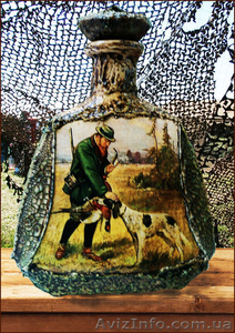Подарочная бутылка Охота, подарок охотнику, сувенир для охотника - <ro>Изображение</ro><ru>Изображение</ru> #2, <ru>Объявление</ru> #1463723
