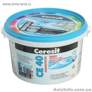 Затирка Ceresit СЕ 40 эластичный шов 2 кг