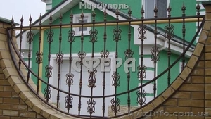 Кованые ворота, распашные, откатные, решетчатые, металлические калитки - <ro>Изображение</ro><ru>Изображение</ru> #5, <ru>Объявление</ru> #865535