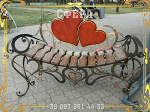 Кованые лавочки, скамейки для сада, кованые изделия от производителя. - <ro>Изображение</ro><ru>Изображение</ru> #4, <ru>Объявление</ru> #865569