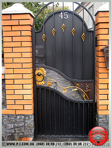 Кованые решетки, заборы, калитки, ворота, ограждения. - <ro>Изображение</ro><ru>Изображение</ru> #8, <ru>Объявление</ru> #1289871