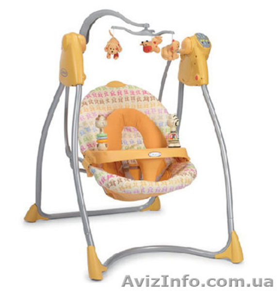 Продам электронные качели Graco 2009 (США) - <ro>Изображение</ro><ru>Изображение</ru> #1, <ru>Объявление</ru> #16058